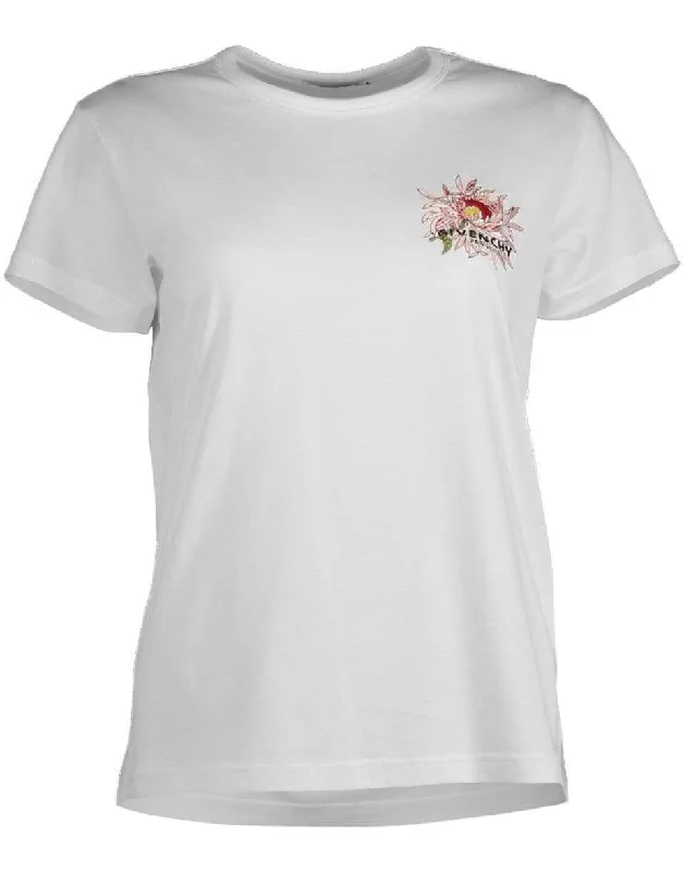 Embroidered White T-Shirt