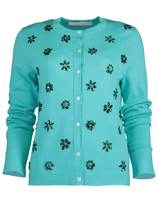 Embroidered Cardigan