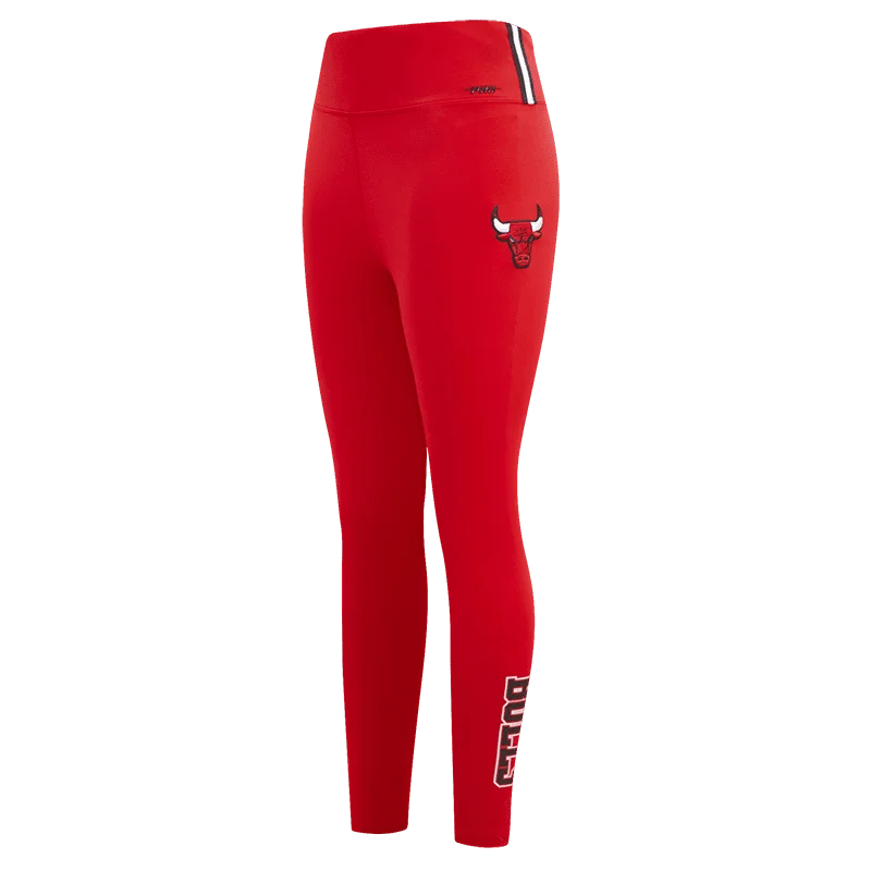 NBA CHICAGO BULLS CLASSIC WOMEN'S JERSEY LEGGING (RED)