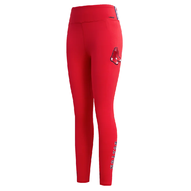 MLB BOSTON RED SOX CLASSIC WOMEN'S JERSEY LEGGING (RED)