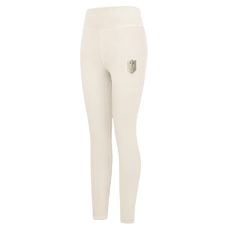 NHL VEGAS GOLDEN KNIGHTS NEUTRAL WOMEN'S JERSEY LEGGING (EGGSHELL)