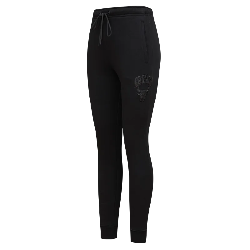 NBA CHICAGO BULLS TRIPLE BLACK WOMEN'S SWEATPANT (TRIPLE BLACK)