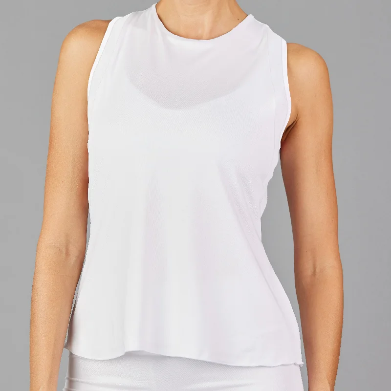 Strokes Tank Top (white)