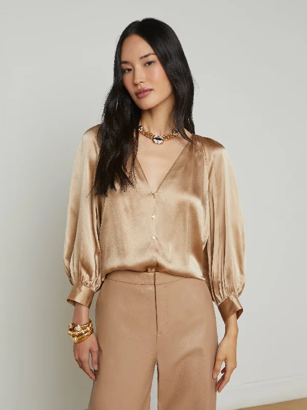 Kaili Silk Blouse