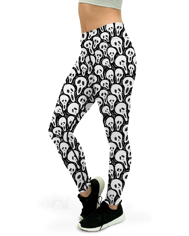 Ghost Face Yoga Pants