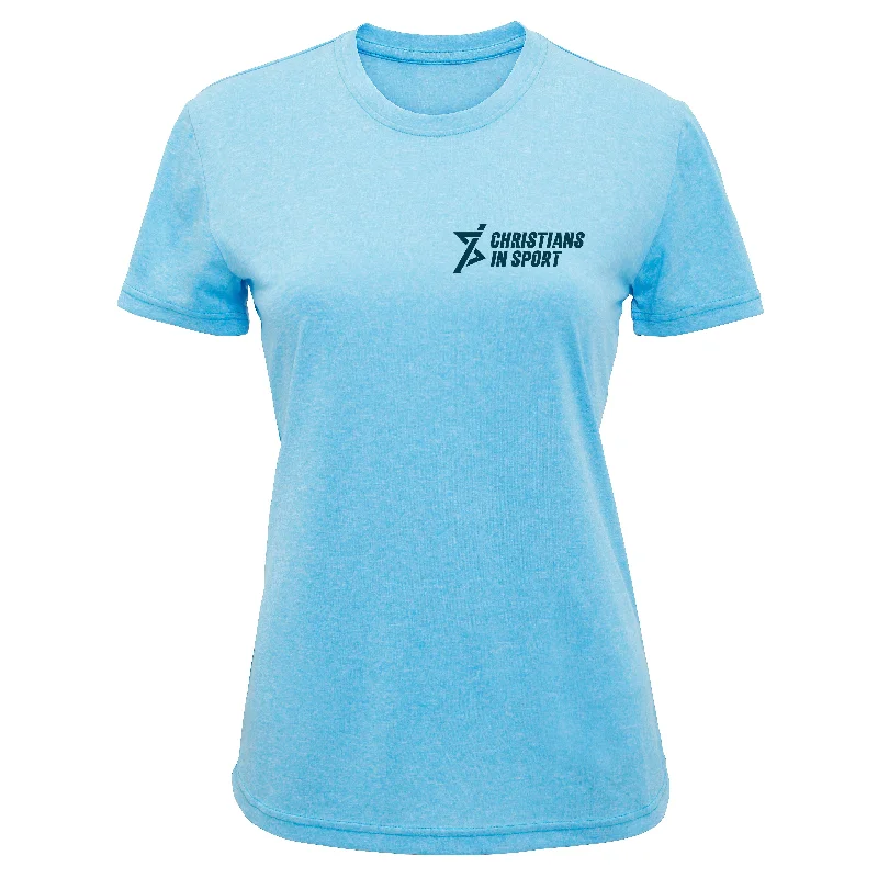 Ladies Performance T-Shirt | Aqua