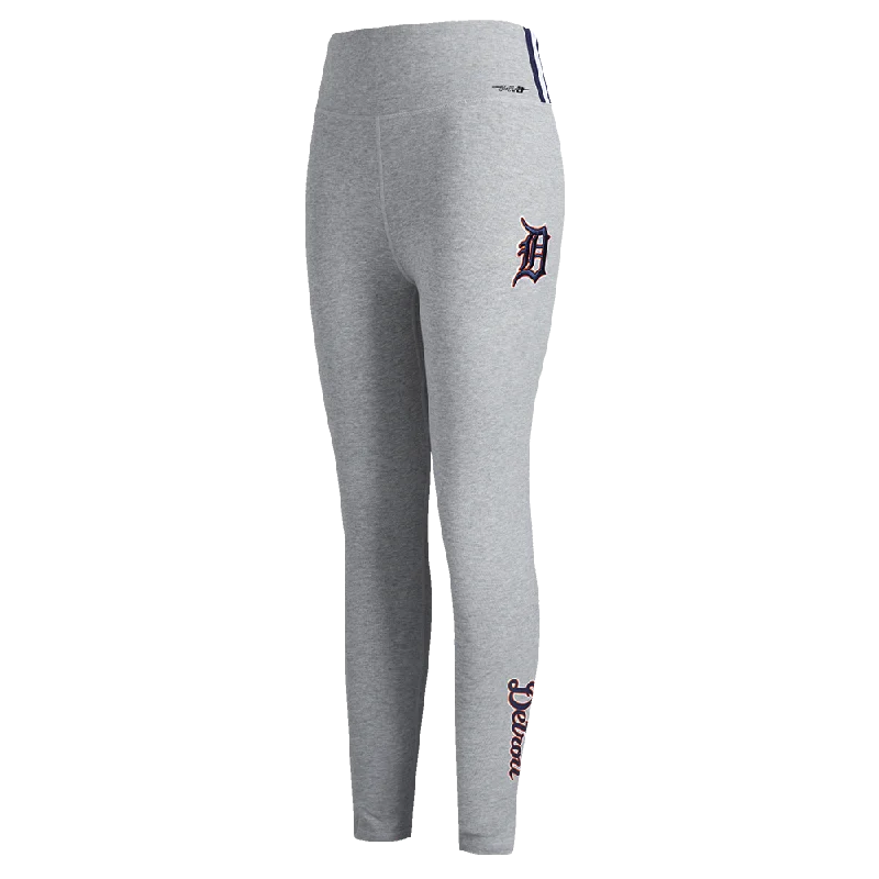 MLB DETROIT TIGERS CLASSIC WOMEN'S JERSEY LEGGING (HEATHER GREY)